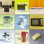 3D - model Household Devices 1 (70 objects)