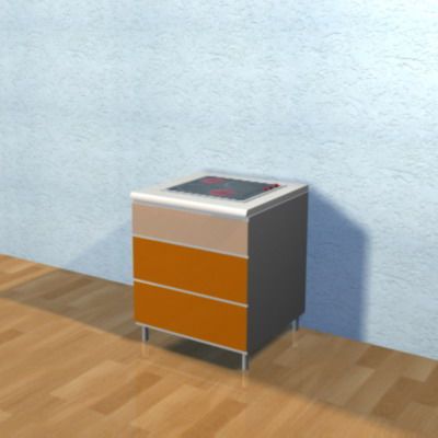 Kitchen_orange600_3D - model_3