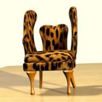3D – model  CAD symbol armchair sofa49