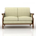 sofa in a classical style 3D model su03 6
