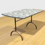 3D - model table in a modern style  table 1300?750