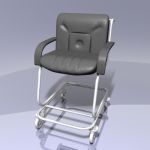 Wheelchair20162 3D - model