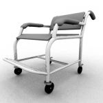 Wheelchair87 3D - model