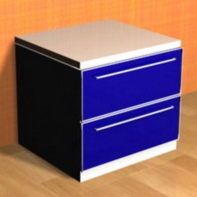 Kitchen Blue_3_3D - model