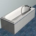Bathtub16 3D - model