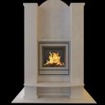 Qualitative 3D-model of fireplace in high-tech art 120