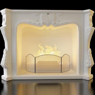 Fireplace 3d-model 200x80x150