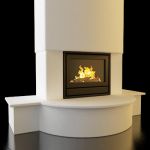 Qualitative 3D-model of fireplace in art nouveau 66