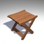 3D - model wooden coffee table modern TABLE 30
