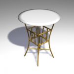 3D - model round table TABLE 32