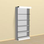 Bookcase arn 01 3D - model