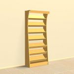 Bookcase 03 3D – model
