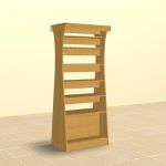Bookcase 05 3D – model