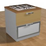 Kitchen 06 box2 3D - model