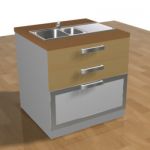 Kitchen 06 box4 3D - model