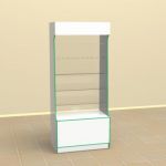 3D – model  Bookcase drg 01