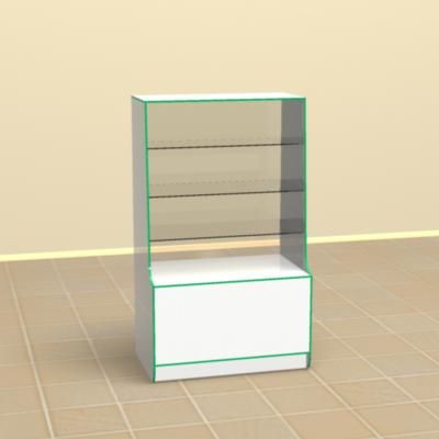 3D – model  Bookcase drg_02