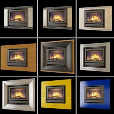 3D - model Fireplaces 1 (70 objects)