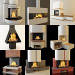 3D - model Fireplaces 2 (70 objects)