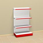 BOOKCASE 3D – model shelf metal 15