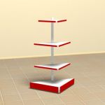 BOOKCASE 3D – model shelf metal 21